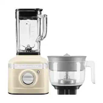 Coolblue KitchenAid Artisan K400 5KSB4026EAC Amandelwit + citruspers opzetstuk aanbieding