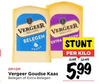 Vomar Voordeelmarkt Vergeer Goudse Kaas aanbieding