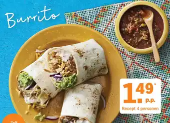 Albert Heijn Burrito aanbieding