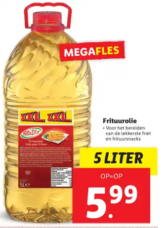 Lidl Frituurolie 5L aanbieding