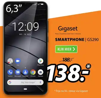 Expert Gigaset Smartphone | GS290 aanbieding