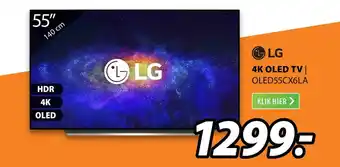 Expert LG 4K OLED TV | OLED55CX6LA 55" aanbieding