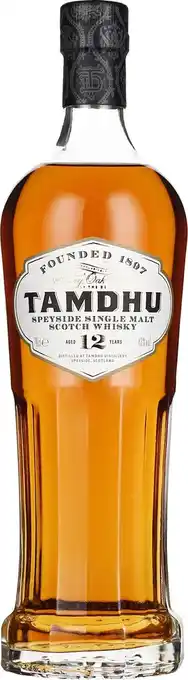 Drankdozijn Tamdhu 12 years Single Malt 70CL aanbieding