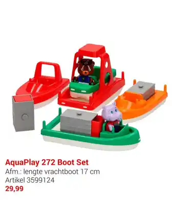 Lobbes AquaPlay 272 Boot Set aanbieding