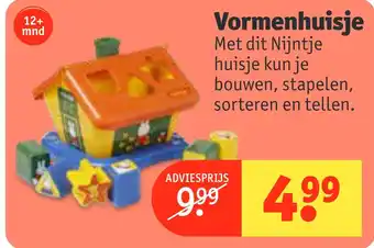 Kruidvat Vormenhuisje aanbieding