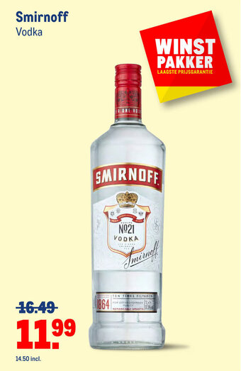 Makro Smirnoff aanbieding