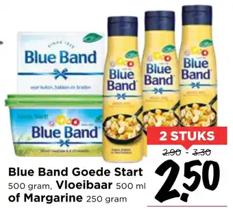 Vomar Voordeelmarkt Blue Band Goede Start, vloeibaar of Margarine aanbieding