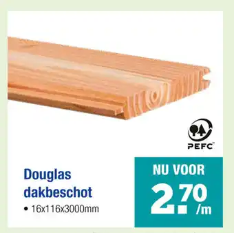 Pontmeyer Douglas dakbeschot aanbieding