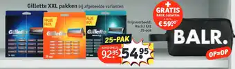 Kruidvat Gillette XXL pakken aanbieding