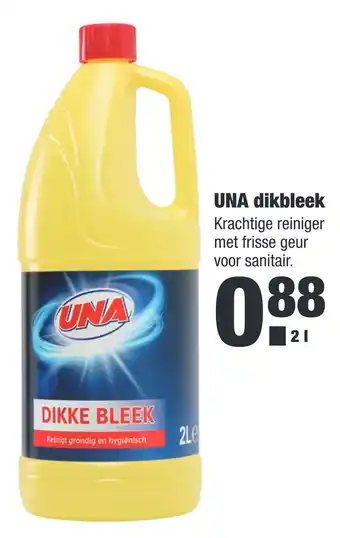 ALDI UNA dikbleek aanbieding