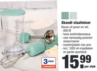 ALDI Skandi staafmixer aanbieding