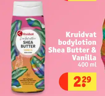 Kruidvat Kruidvat bodylotion Shea Butter & Vanilla aanbieding