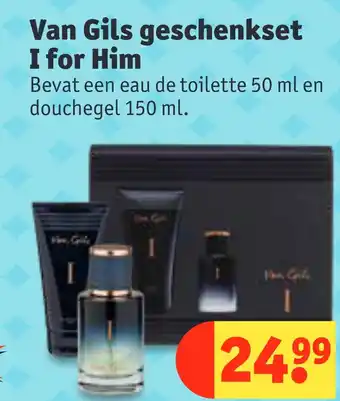 Kruidvat Van Gils geschenkset I for Him aanbieding