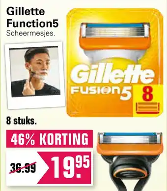 De Online Drogist Gillette Function5 aanbieding