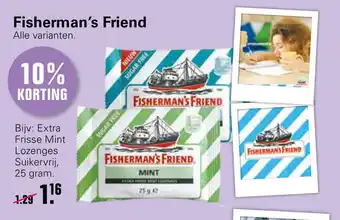 De Online Drogist Fisherman's Friend 25g aanbieding