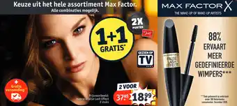 Kruidvat Keuze uit het hele assortiment Max Factor aanbieding