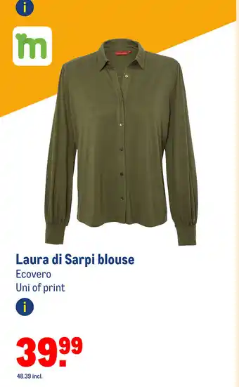 Makro Laura di sarpi blouse aanbieding