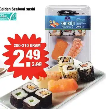 ALDI Golden Seafood Sushi aanbieding