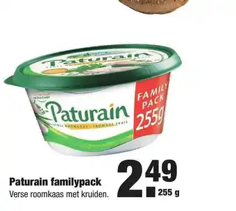 ALDI Paturain Familypack 225g aanbieding