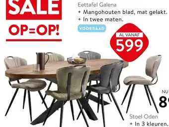 Profijt Meubel Eettafel Galena aanbieding