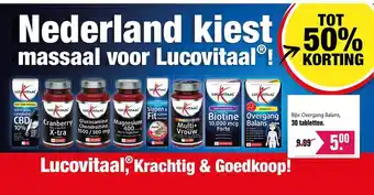 De Online Drogist Lucovitaal Tot 50% Korting aanbieding