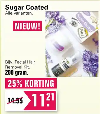 De Online Drogist Sugar Coated 200 gram aanbieding