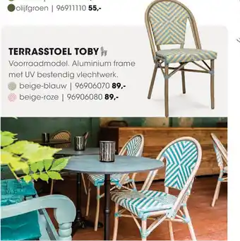 HANOS Terrasstoel toby aanbieding