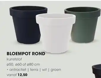 HANOS Bloempot rond aanbieding