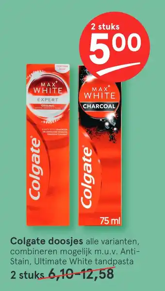 Etos Colgate doosjes aanbieding