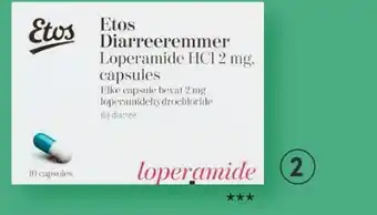 Etos Etos diarreeremmer loperamide hci 2 mg aanbieding