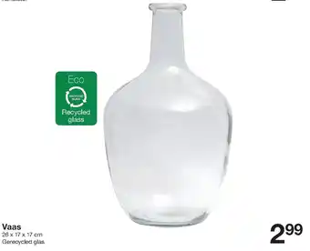 Zeeman Vaas 26x17x17 cm aanbieding