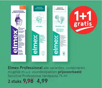 Etos Elmex professional aanbieding