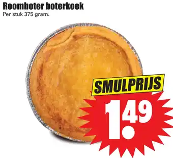 Dirk Roomboter boterkoek 375 gram aanbieding