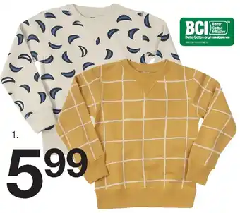 Zeeman Kinder sweater maat 92-128 aanbieding