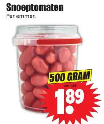 Dirk Snoeptomaten 500 gram aanbieding