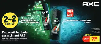 Kruidvat Keuze uit het hele assortiment axe. aanbieding