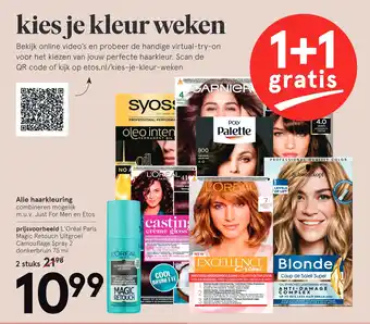 Etos Alle haarkleuring 75 ml aanbieding