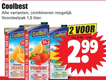 Dirk Coolbest 1,5 liter aanbieding