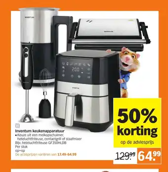 Albert Heijn Inventum keukenapparatuur aanbieding