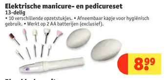 Kruidvat Elektrische manicure- en pedicureset aanbieding