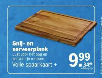 Albert Heijn Snij- en serveerplank aanbieding