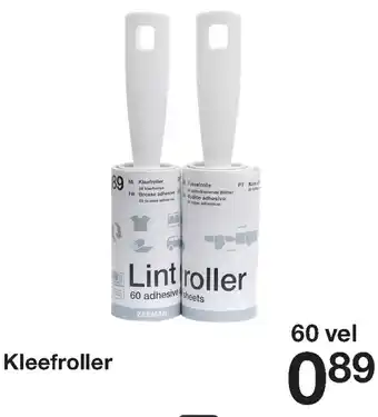 Zeeman Kleefroller aanbieding