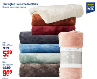 Makro Tarrington House fleeceplaids aanbieding