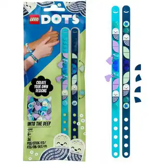 Alternate LEGO DOTS - Diepzee - armbanden met bedeltjes 41942 aanbieding