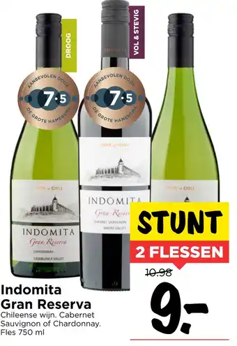 Vomar Voordeelmarkt Indomita Gran Reserva aanbieding