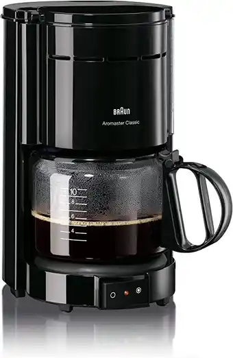 Amazon Braun KF 47/1 Koffiezetapparaat voor Klassieke Filterkoffie, Aromatische Koffie Dankzij... aanbieding