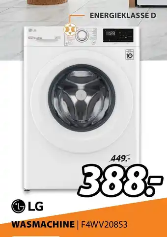 Expert LG Wasmachine | F4WV208S3 aanbieding