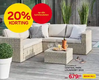 Praxis Central Park Loungeset Baix aanbieding