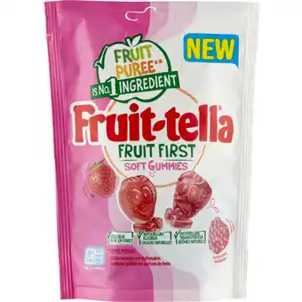 Albert Heijn Fruittella Fruit first soft gummie aardbei framboos aanbieding