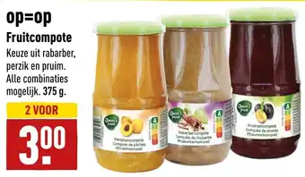 ALDI Fruitcompote 375g aanbieding